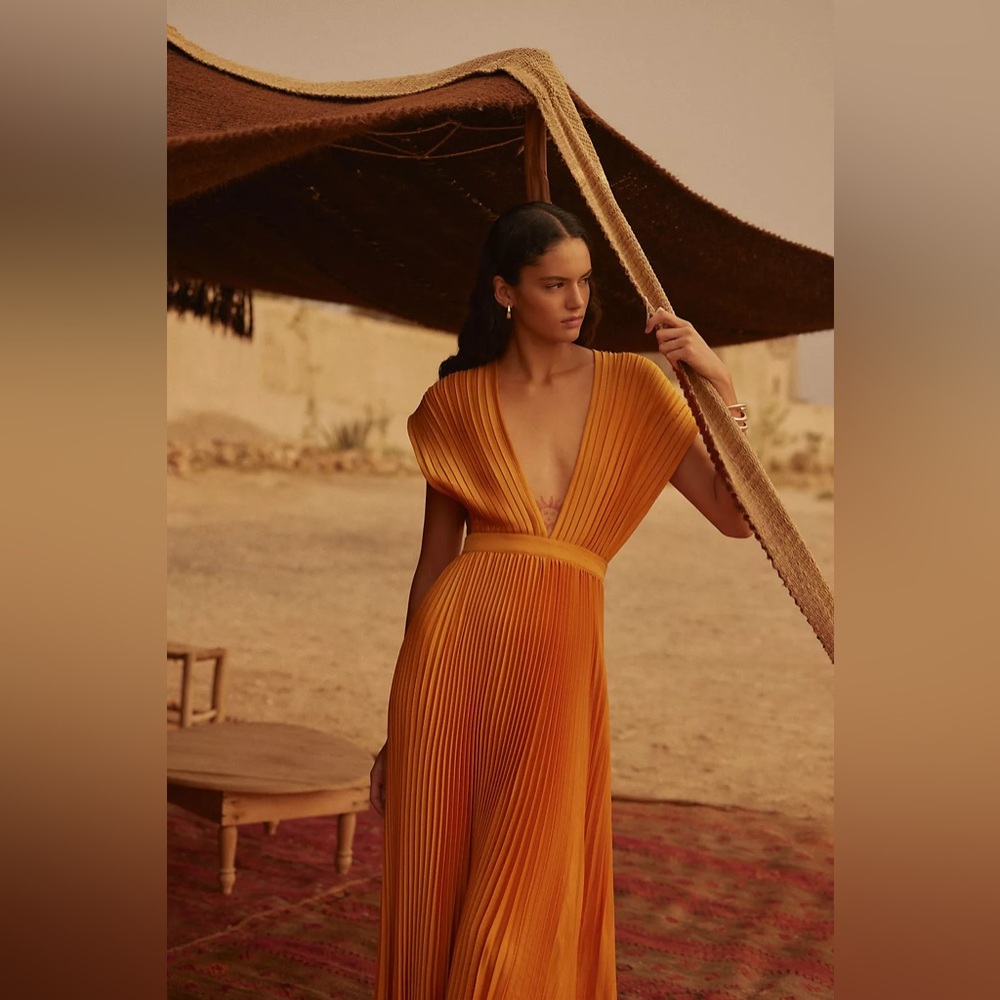 L'IDÉE -Gala Gown - Orange Evening Dress
